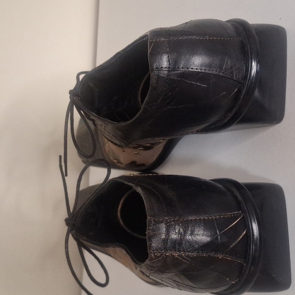 Versace Vintage Men's Dress Shoes SZ EU 44 - Picture 3 of 8